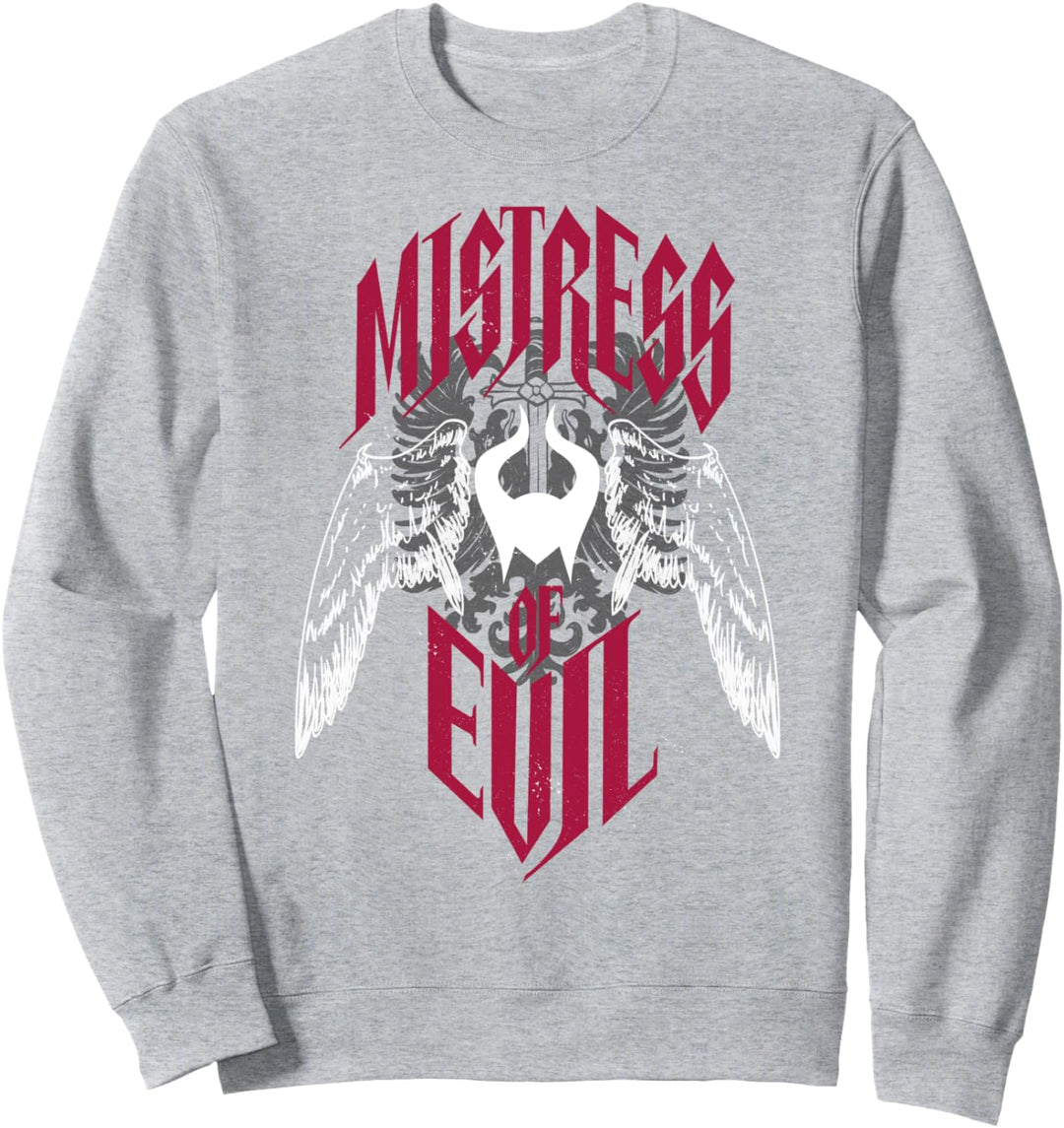 Disney Maleficent Mistress Of Evil Crest & Wings Sweatshirt