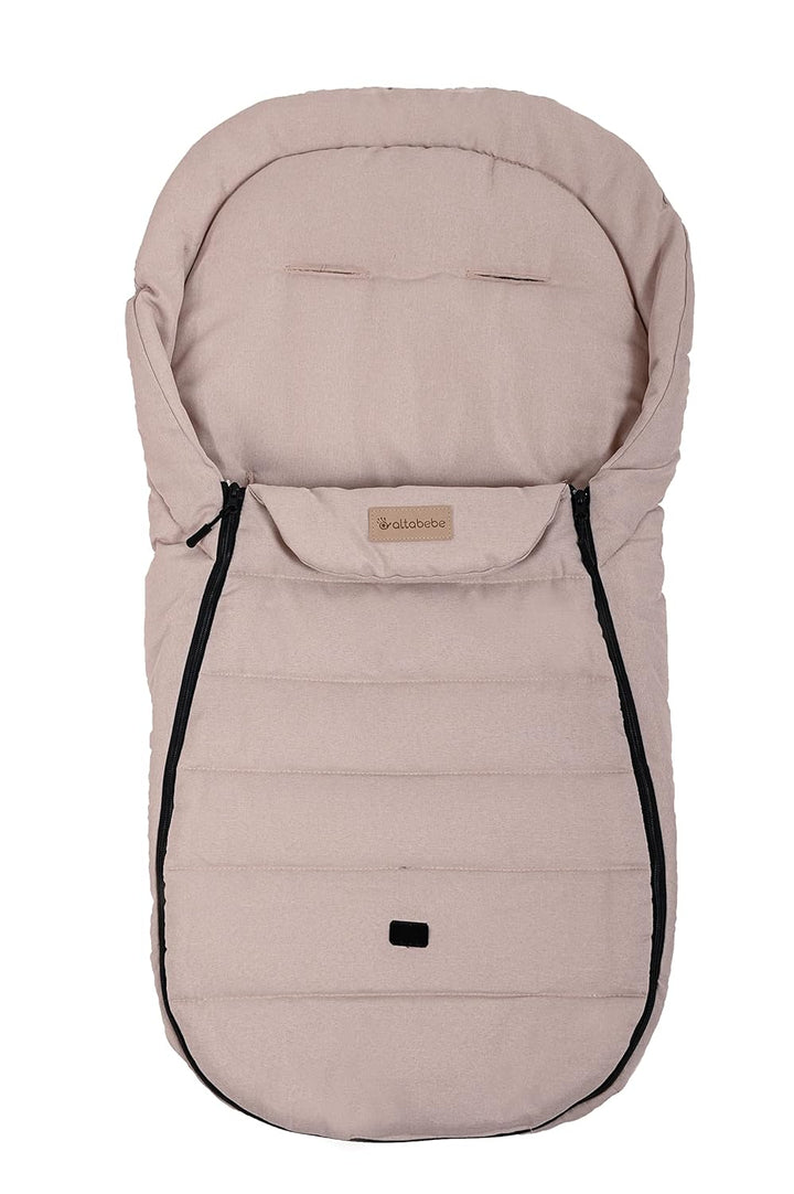 Altabebe AL2450L-22 Übergangsfusssack Lifeline für alle gängigen Kinderwagen Buggys und Jogger, beig