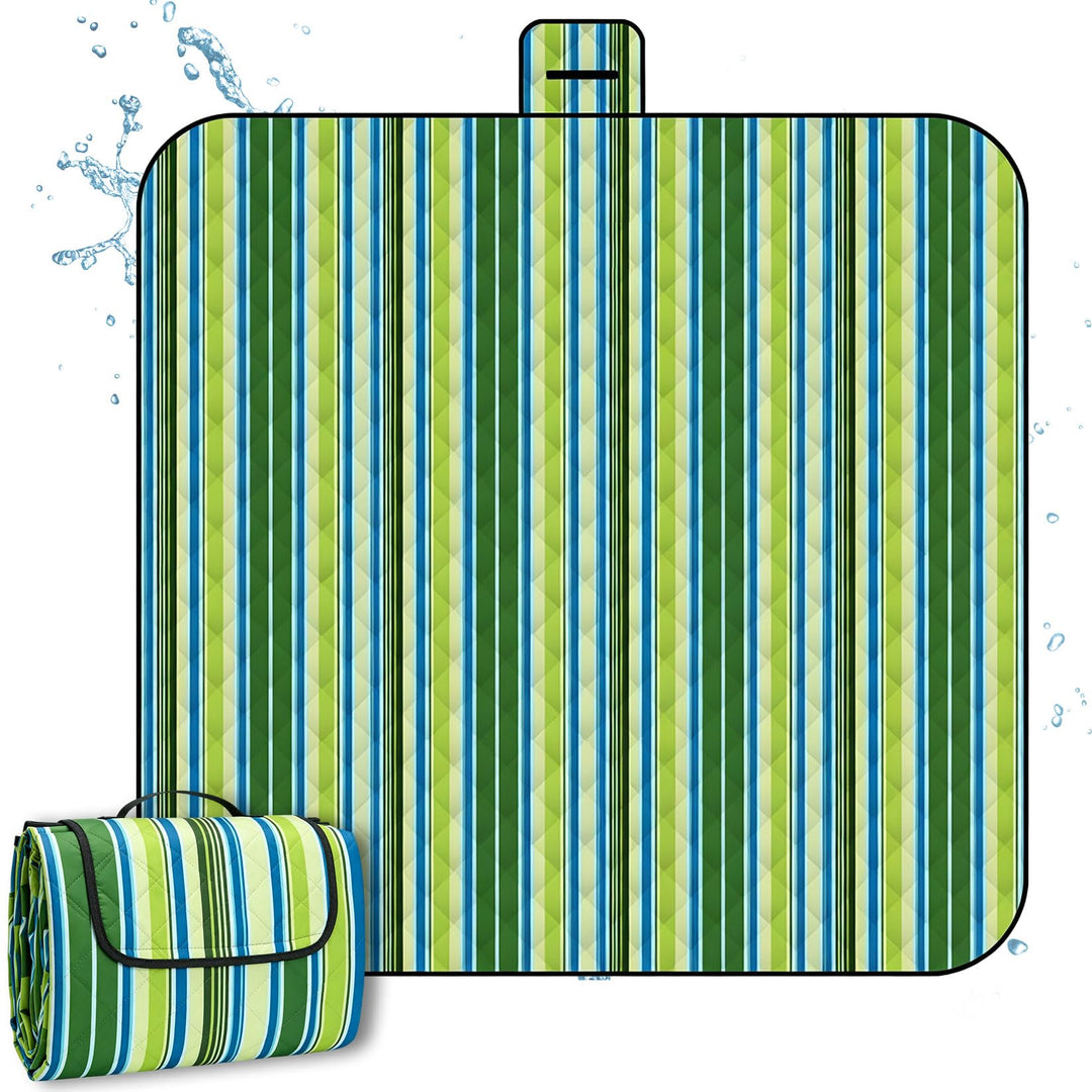 200x200 cm Picknickdecke Wasserdicht 210D Oxford Grosse Picknickbedarf Tragbare Picknickdecken Wasch