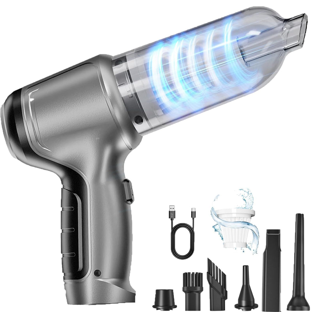 Handstaubsauger Akku, Auto Staubsauger Stark Handstaubsauger Kabellos Mini Kleiner Hand Staubsauger