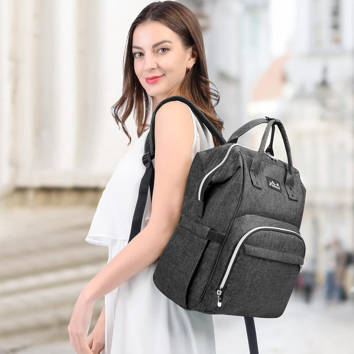 Viedouce Baby Wickelrucksack Wickeltasche Babytasche,Wasserdicht Oxford Grosse Kapazität für ausgehe