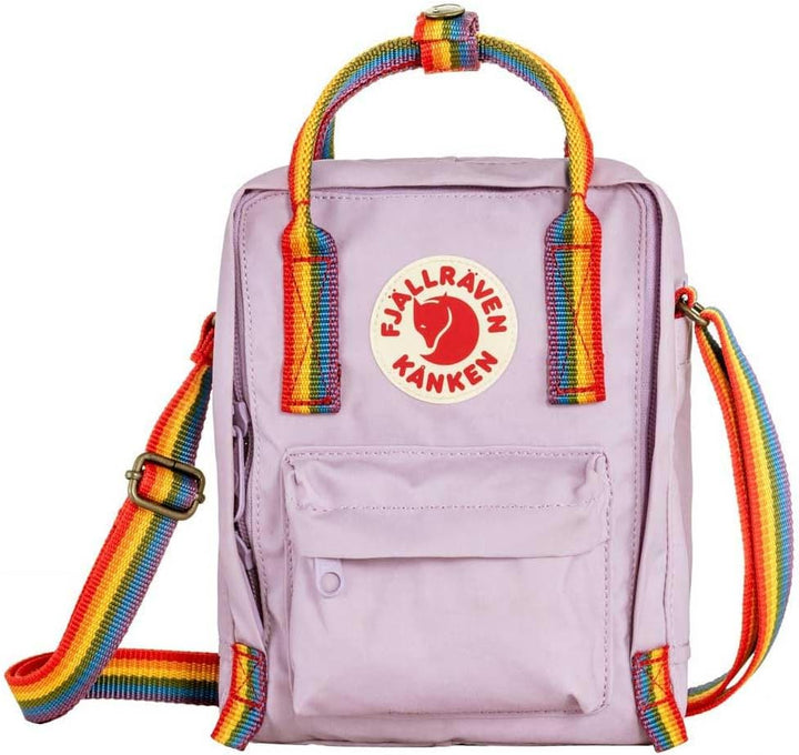 Fjällräven Kanken Rainbow Sling, 2.5 Liter/2,5 Liter, pastel lavender/rainbow pattern 2,5 Liter Past