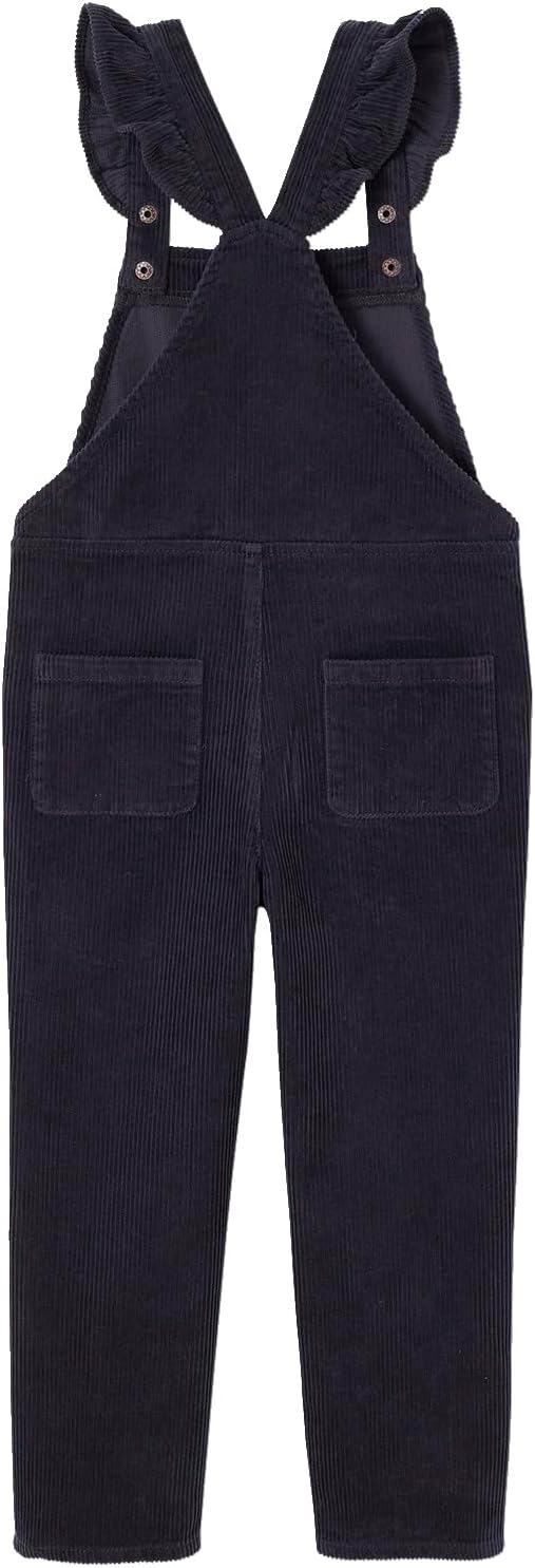 Vertbaudet Mädchen Cord-Latzhose mit Volantträgern GRIS 86, GRIS 86