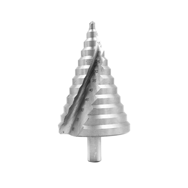 ZONADAH HSS Spiralstufen-Hochgeschwindigkeitsbohrer Multi-Lochschneider 6 mm-60 mm Insgesamt 12 Stuf