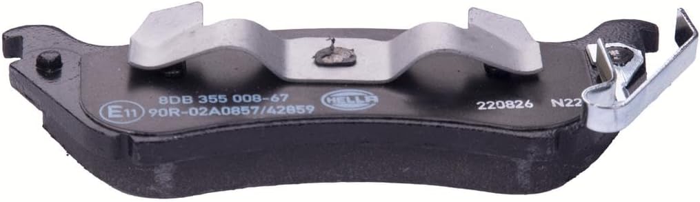 HELLA PAGID 8DB 355 008-671 Bremsbelagsatz - T1172 - Dicke/Stärke: 16.7mm - Bremssystem: Bosch - mit