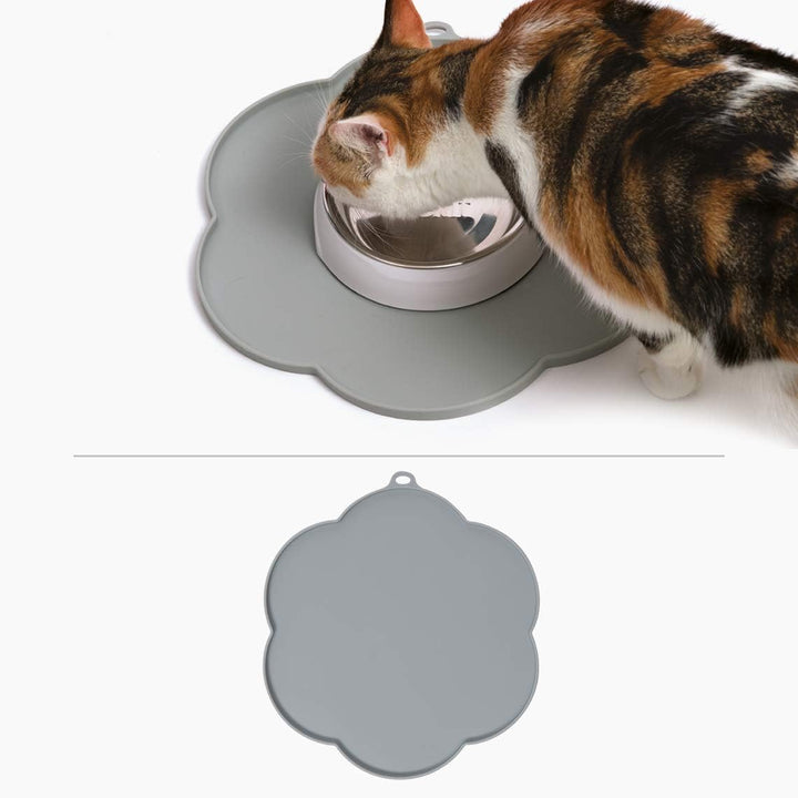 Catit Triple Action Filter, 3fach wirksamer Ersatzfilter, Trinkbrunnenfilter, 5er Pack &amp; Silikonmatt