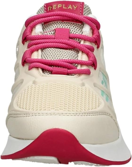 Replay Mädchen Gbs54 .000.c0004s Sneaker 39 EU Lt Beige Multi 31752, 39 EU Lt Beige Multi 31752