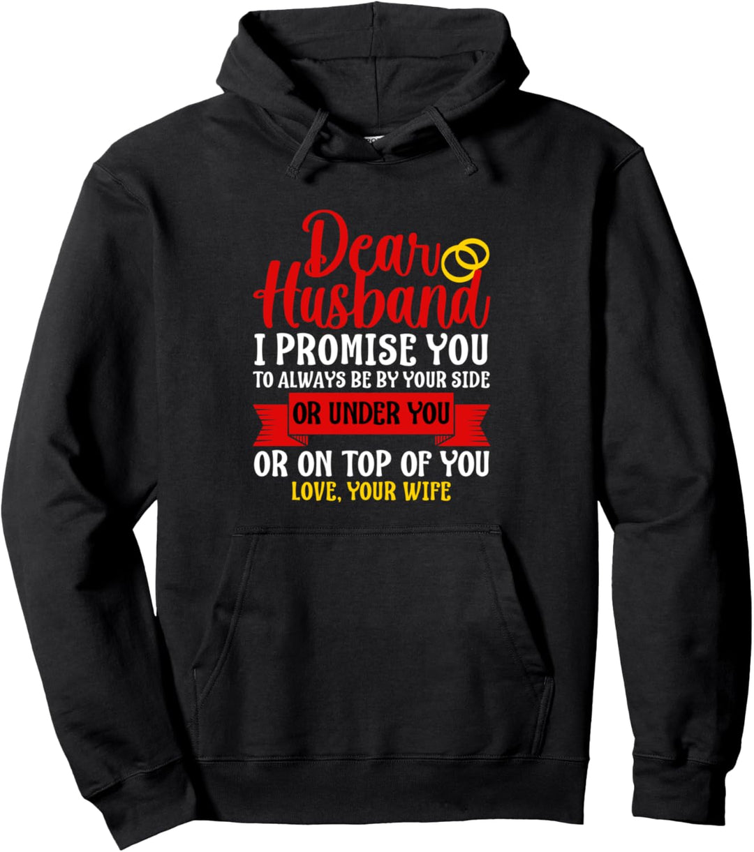 Ehemann Jahrestag Von Ehefrau für Ihn Stolz Verheiratet Pullover Hoodie
