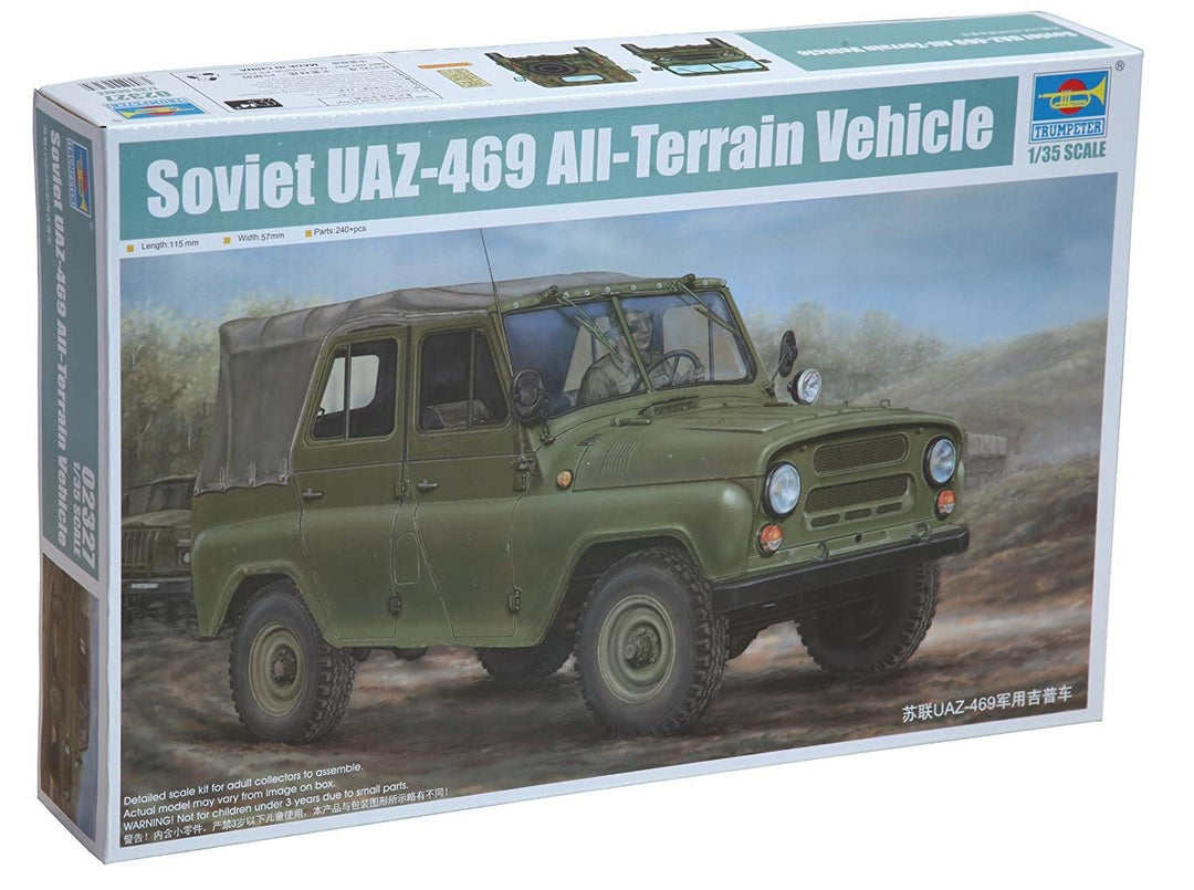 Trumpeter 02327 Modellbausatz Soviet UAZ-469 All-Terrain Vehicle