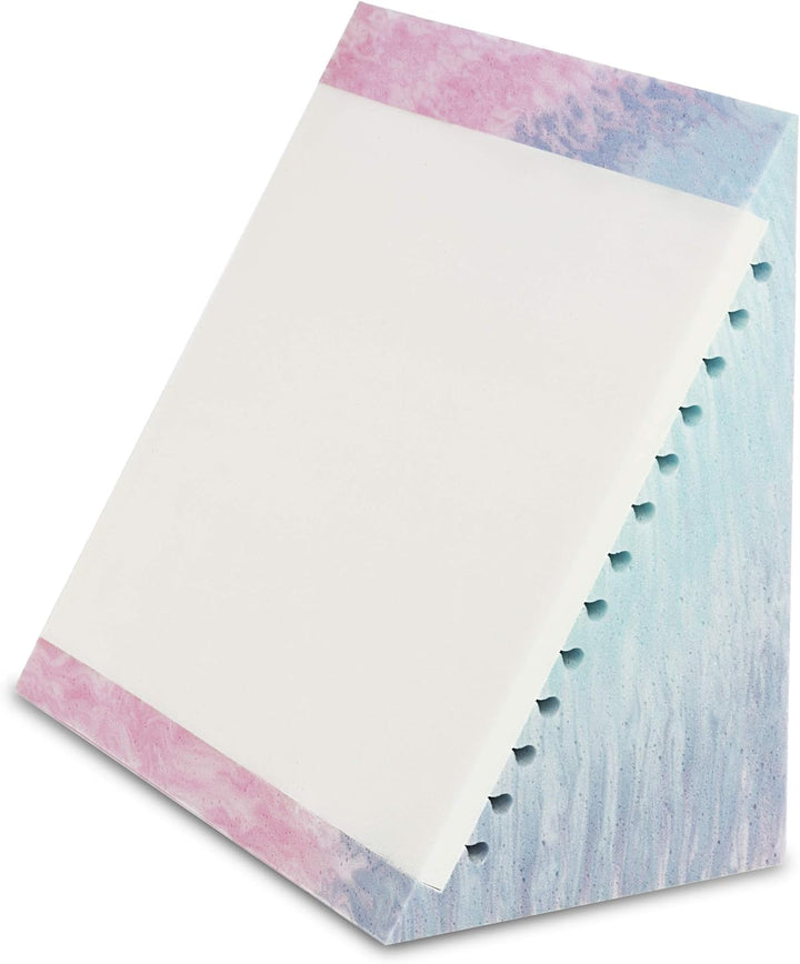 Badum - Rückenkissen - Keilkissen Bett - 60 x 50 x 30 cm - mit Schicht aus Memory Foam, Bezug Abnehm