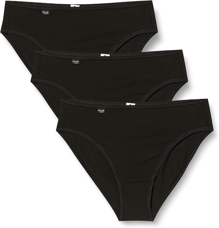 Sloggi Damen Unterhose (3er Pack) 40 Schwarz (Noir), 40 Schwarz (Noir)