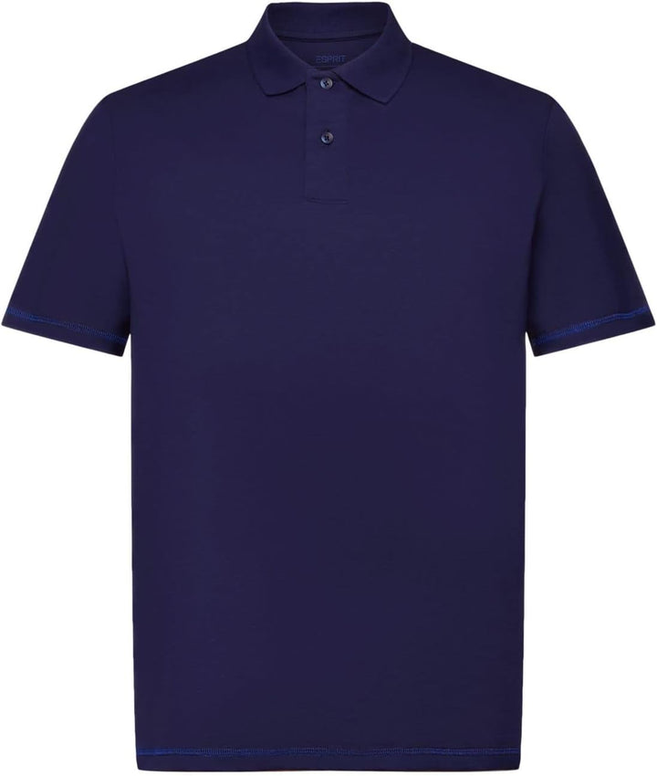 ESPRIT Herren Polohemd S 405/Dark Blue, S 405/Dark Blue