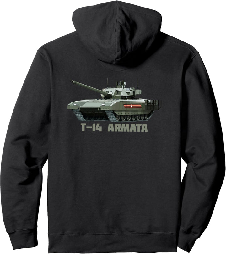 T-14 Armata Russischer Kampfpanzer Pullover Hoodie