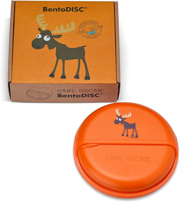 Carl Oscar BentoDISC Lunchbox Elch orange 109707, Orange