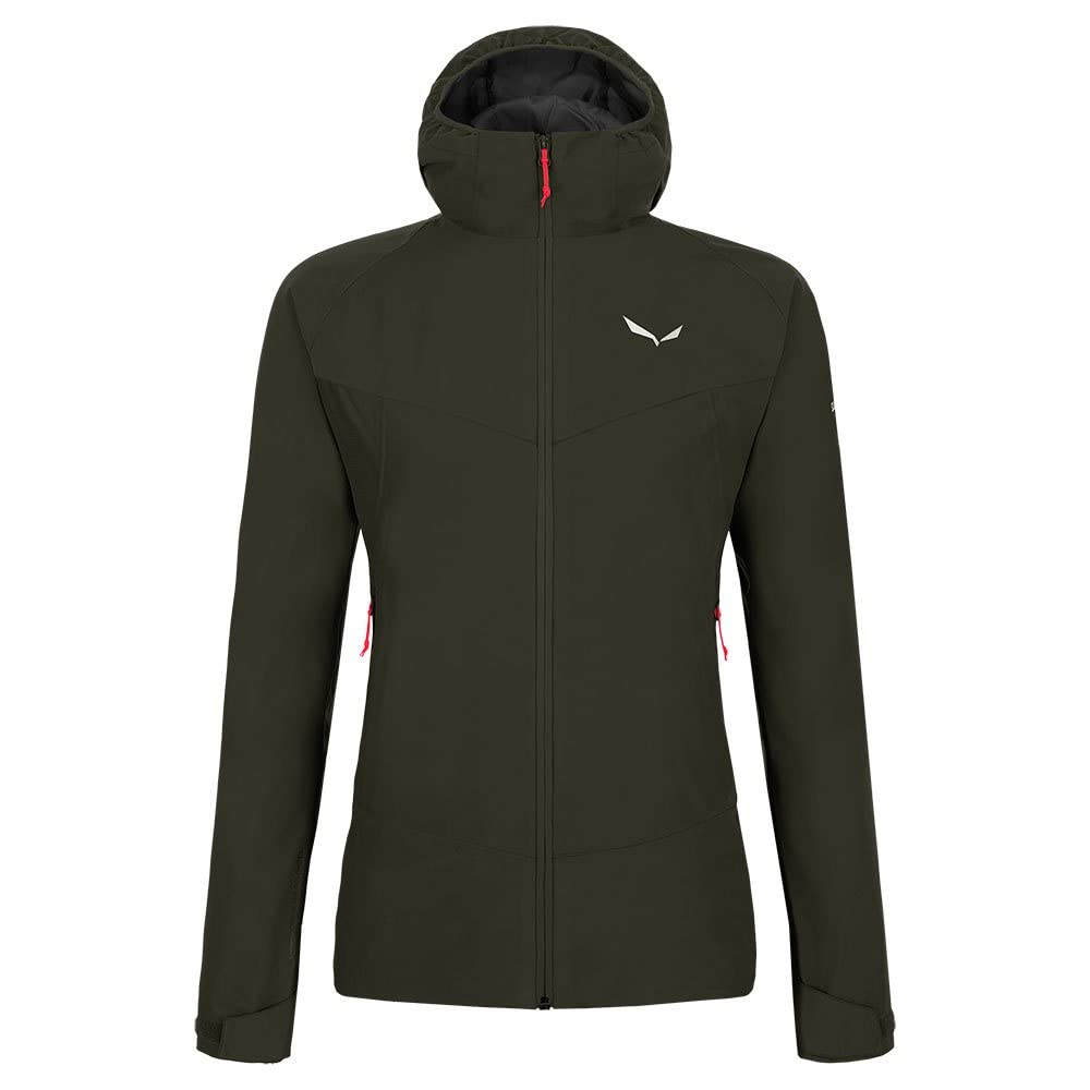 Salewa Unisex Puez Ptx 2l W Jacket Hardshelljacke L DARK OLIVE, L DARK OLIVE