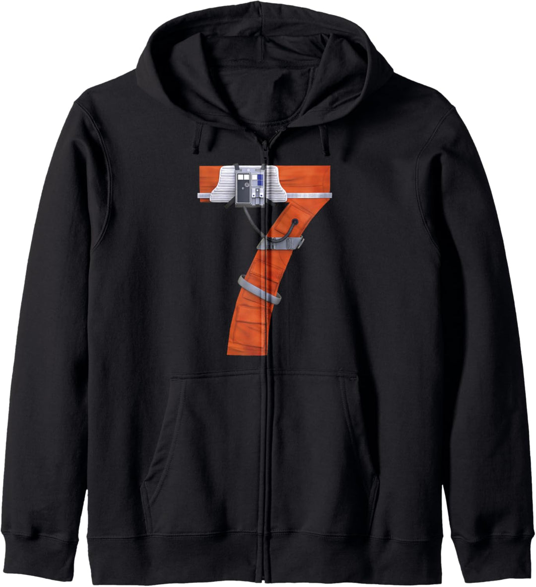 Star Wars Rebel Seventh Birthday Kapuzenjacke