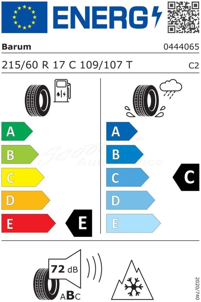 215/60R17C BARUM TL SNOVANIS 3 109T E