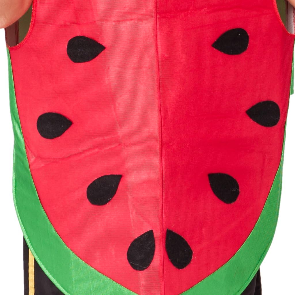 EraSpooky Unisex Essen Lebensmittel Obst Wassermelone Kostüm Faschingskostüme Einteiler Halloween Pa