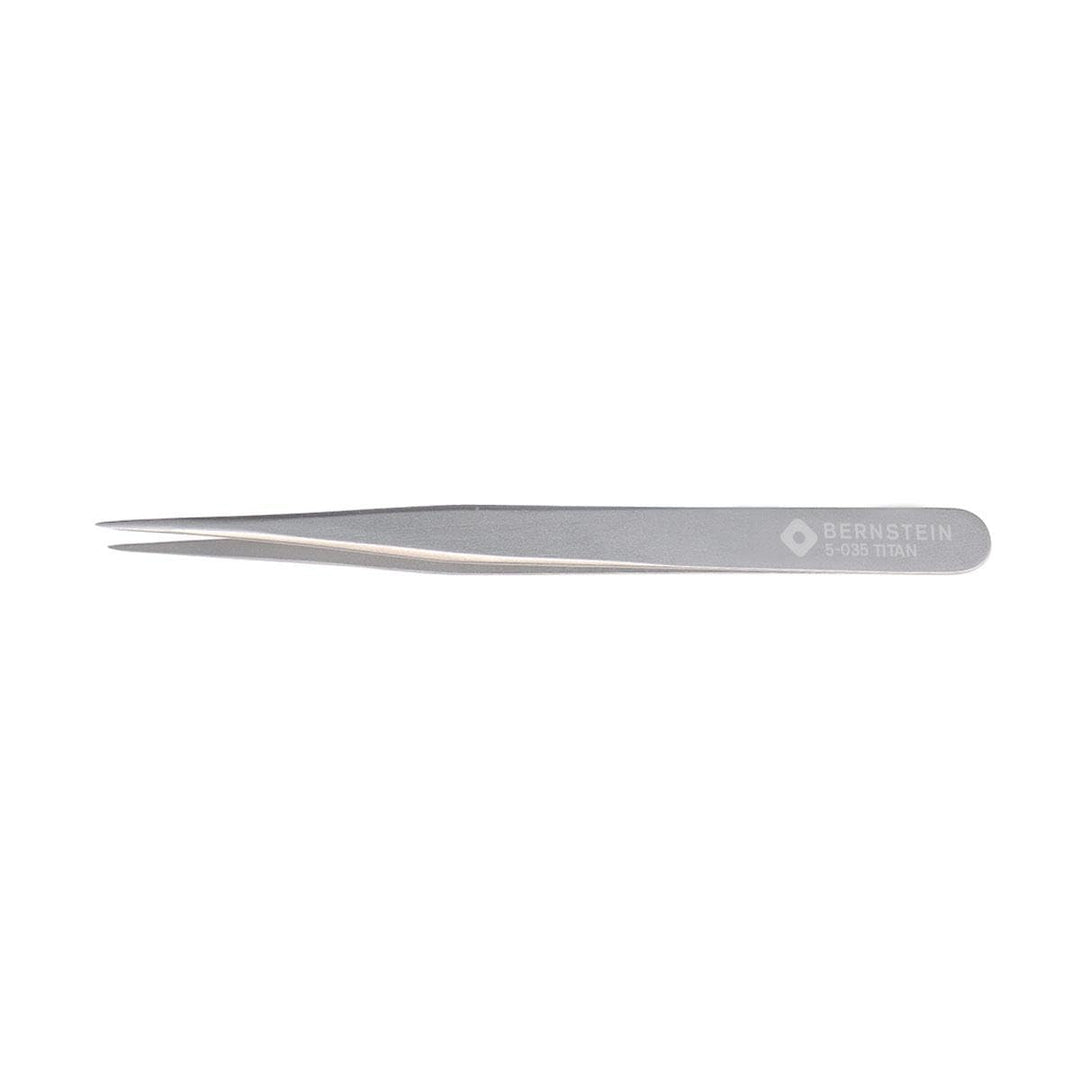 Titan-Pinzette, 120 mm, super spitz