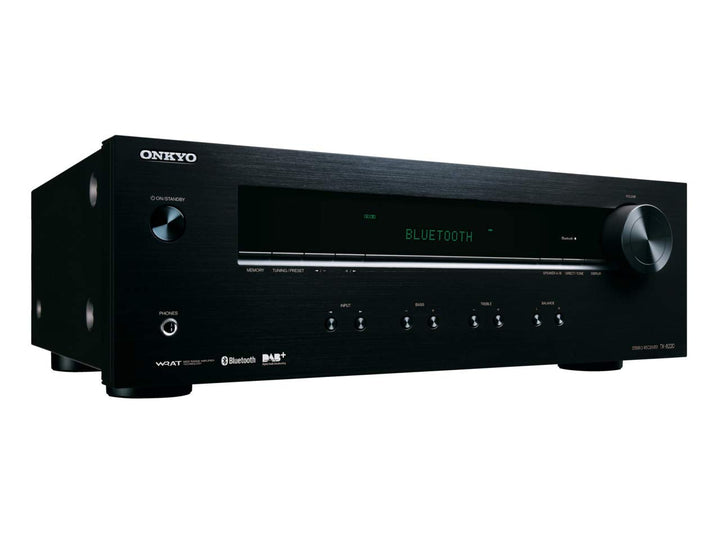 Onkyo TX-8220(B) Stereo Receiver (Hifi Verstärker 100 W/Kanal, Multiroom, Bluetooth, Streaming, DAB+