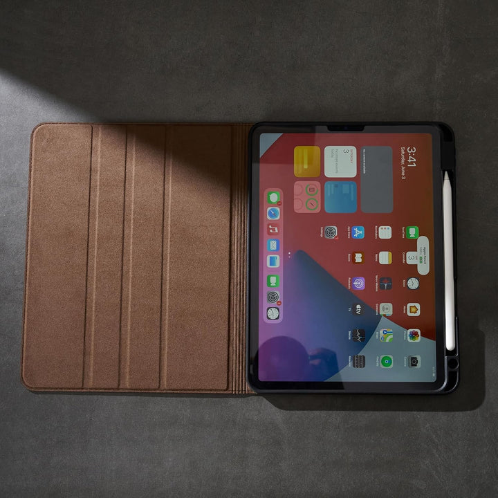 Gexmil Leder Hülle für iPad (A16) 11. Generation 11 Zoll 2025, iPad 10. Generation 10,9 Zoll 2022, E