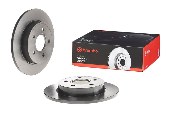 Brembo 08.A029.21 Hintere Bremsscheibe, Anzahl 2