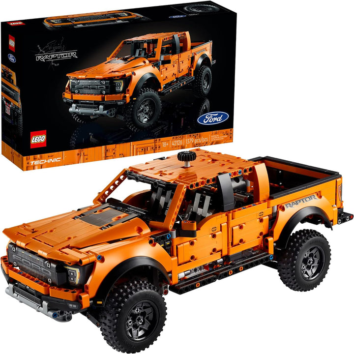 LEGO Technic Ford F-150 Raptor 42126 Building Kit; Enjoy a Rewarding Project; New 2021 (1,379 Pieces