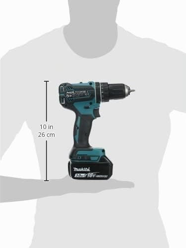 Makita DHP485RFJ AKKU-SCHLAGBOHRSCHRAUBER, 18 V, Blau