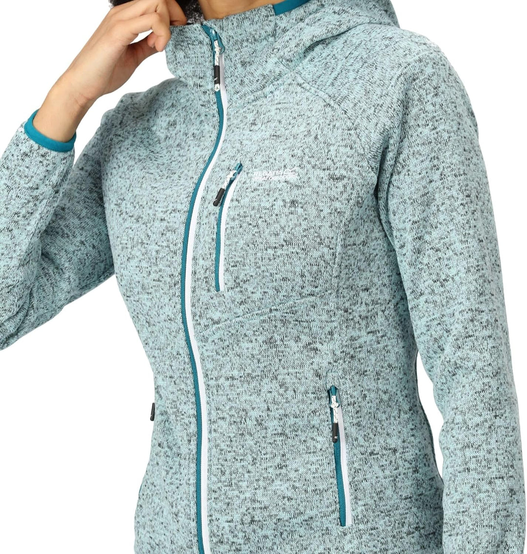 Regatta Damen Women's Newhill Hooded Fleece 36 Sea Haze, 36 Sea Haze