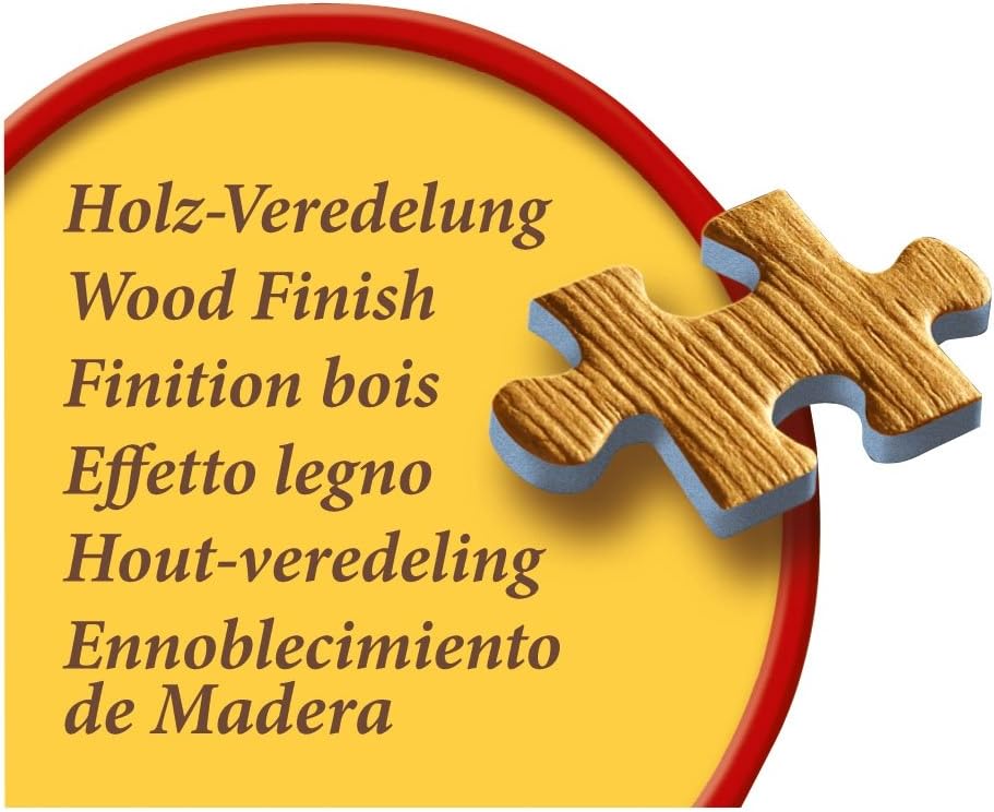 Ravensburger 19003 - Kaffee Stillleben - 1000 Teile Holzstruktur Puzzle