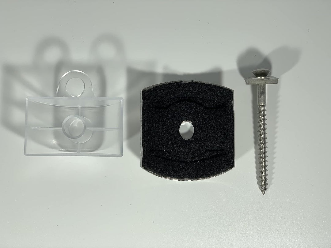 Set aus je 100 Stück Kalotten & Abstandhalter & Spengler-Schrauben TX20 EPDM-Dichtscheiben 4,5x45mm