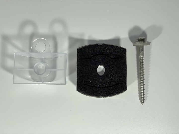 Set aus je 100 Stück Kalotten & Abstandhalter & Spengler-Schrauben TX20 EPDM-Dichtscheiben 4,5x45mm