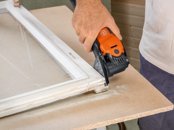 FEIN Multimaster MM 500 Plus, leistungsstarke MultiTool mit Bi-Metall-Sägeblatt für Holz, Metall und