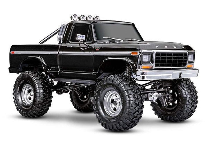 TRAXXAS Crawler TRX-4 RTR 79 Ford F150 schwarz 1/10 Brushed ohne Akku/Lader 4WD High-Trail