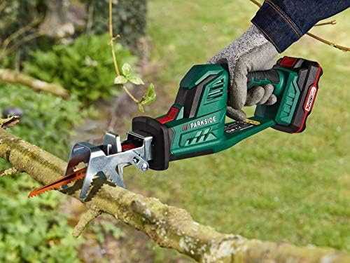 PARKSIDE Akku-Astsäge/Säbelsäge PASA 20-Li stufenlos steuerbare Hubzahl, mit Softgrip-Ausstattung (o