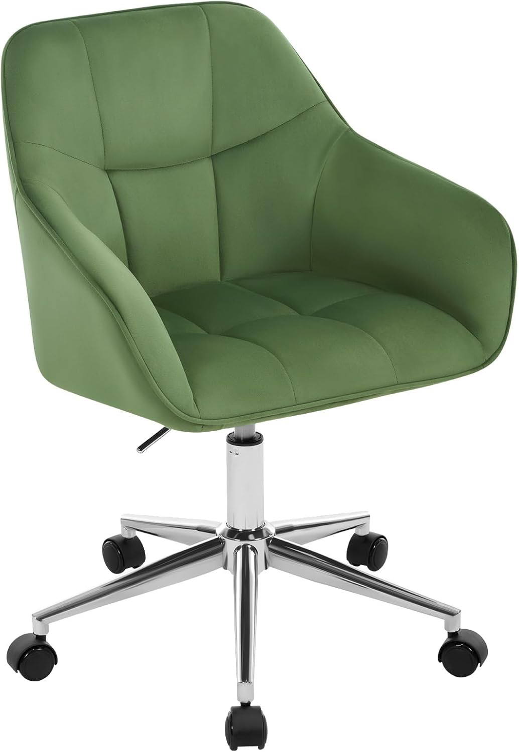 WOLTU Homeoffice Stuhl, Schreibtischstuhl, Drehstuhl, Schminkstuhl, höhenverstellbar, bis 150 kg bel
