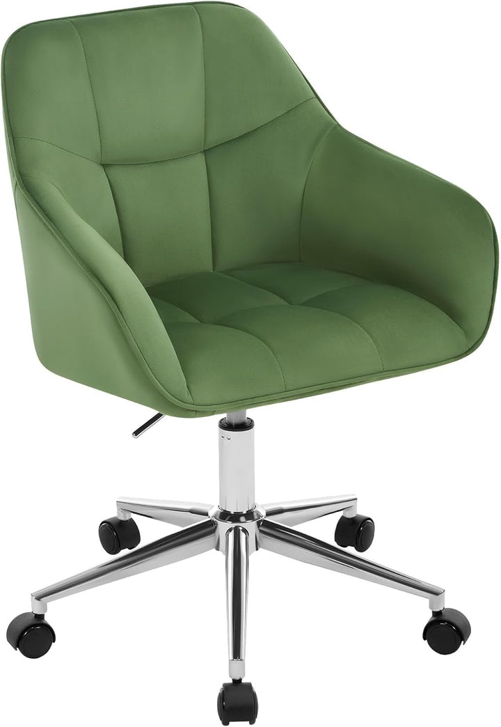 WOLTU Homeoffice Stuhl, Schreibtischstuhl, Drehstuhl, Schminkstuhl, höhenverstellbar, bis 150 kg bel