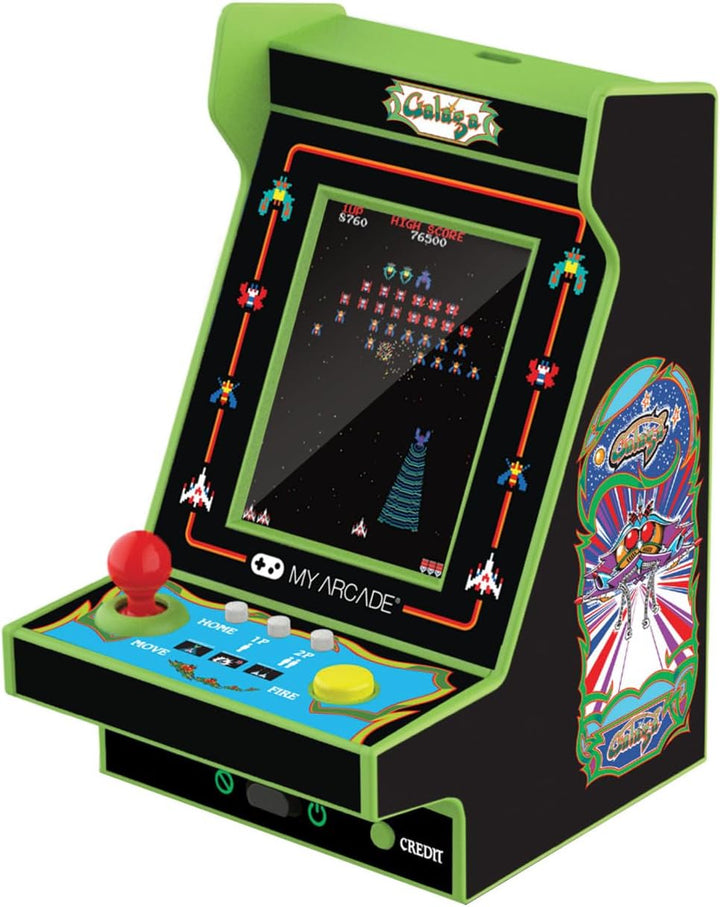 My Arcade DGUNL-4197 Galaga/Galaxian Nano Player Pro Tragbare Retro-Arcade (2 Spiele in 1)