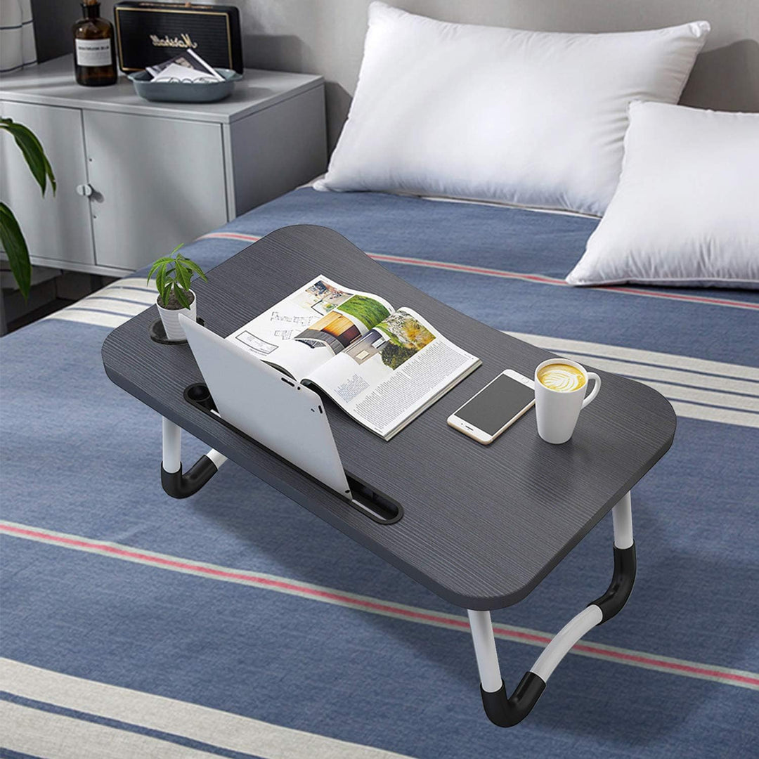 Vasen Laptoptisch fürs Bett, Klappbar Laptop Betttisch Laptoptisch, Betttablett für Surfen Arbeiten