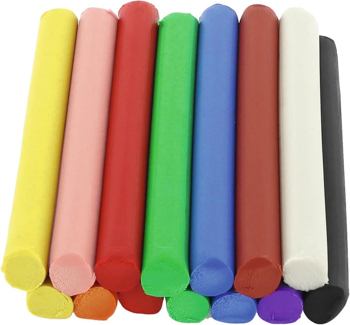 Pelikan 2056080 198/9R Modelliermassen Kinderknete Creaplast, 300g, rot (3er Pack blau)