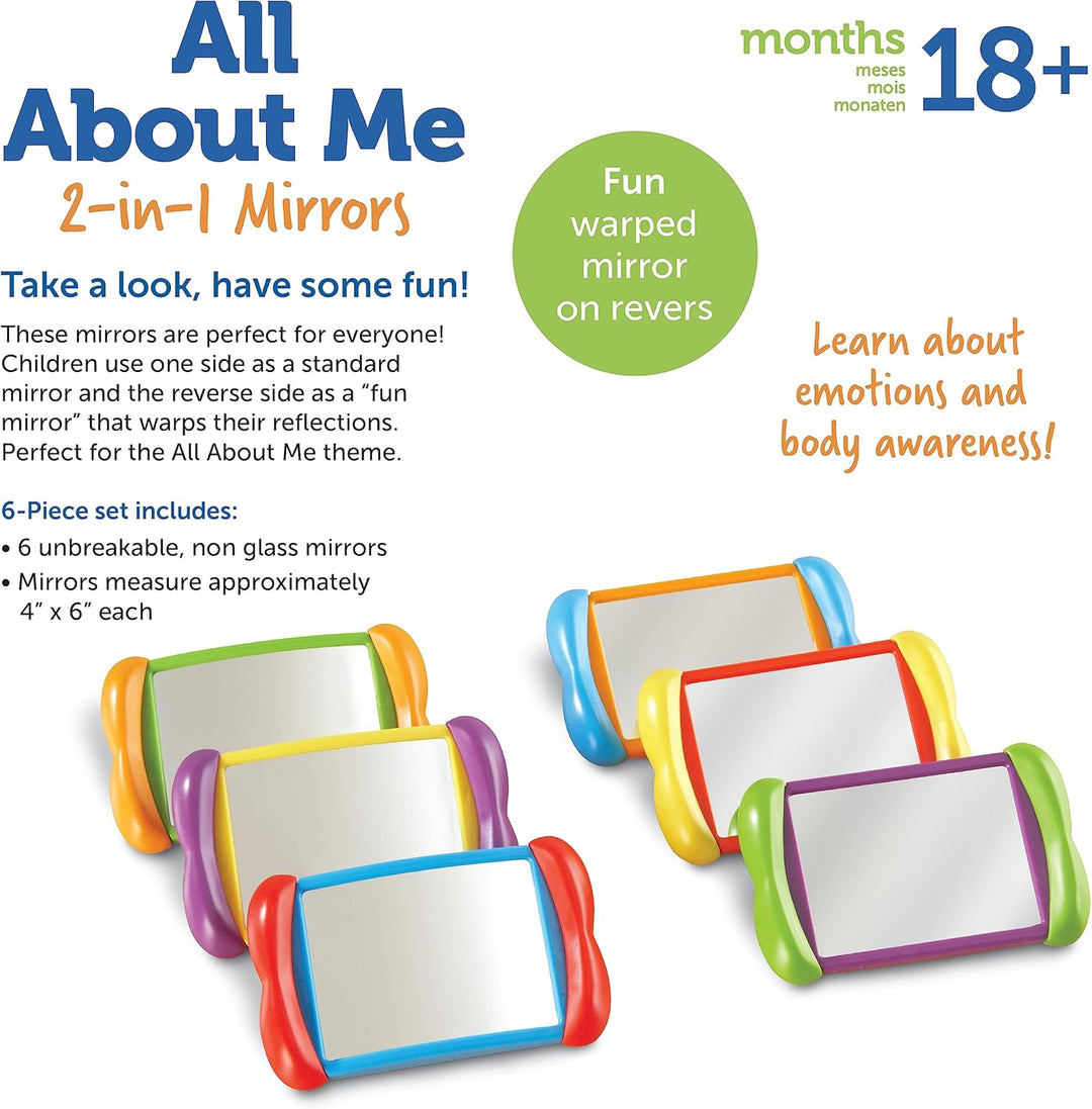 Learning Resources All About Me 2-in-1-Spiegel Einzelbett, Einzelbett
