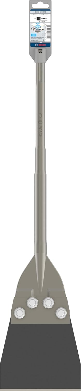 Bosch 1x PRO SDS max Bodenschaber (für Fliesen, Ø mm, Professional Zubehör Bohrhammer, Zerkleinerer)