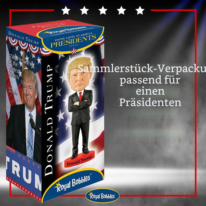 Royal Bobbles - Wackelkopffigur Donald Trump