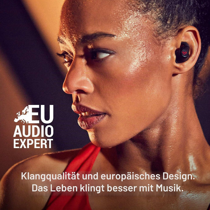 Energy Sistem Freestyle Sport-Kopfhörer (Bluetooth® 5.3, True Wireless Stereo, Secure Fit+, IPX5, ES