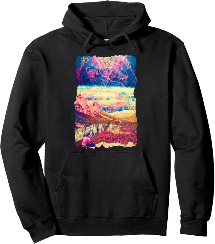 TCG Mana Vaporwave Aesthetic Pullover Hoodie