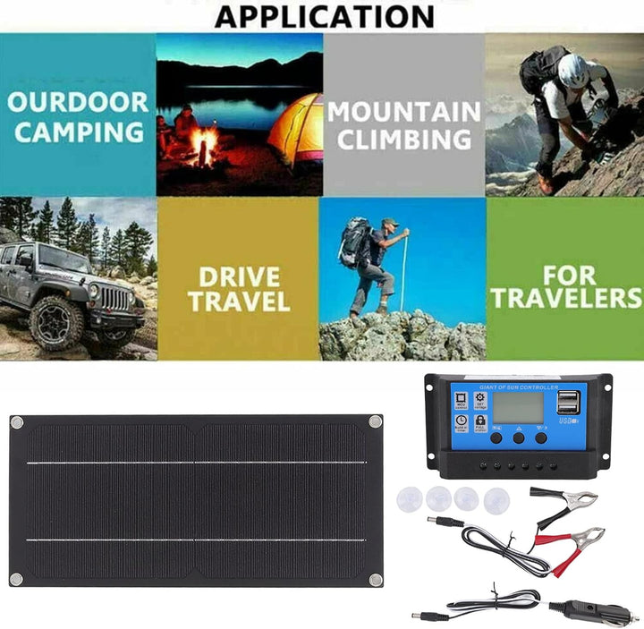 Solarpanel-Kit, Monokristallines Silizium Weit verbreitetes Batterieladegerät für die Landwirtschaft