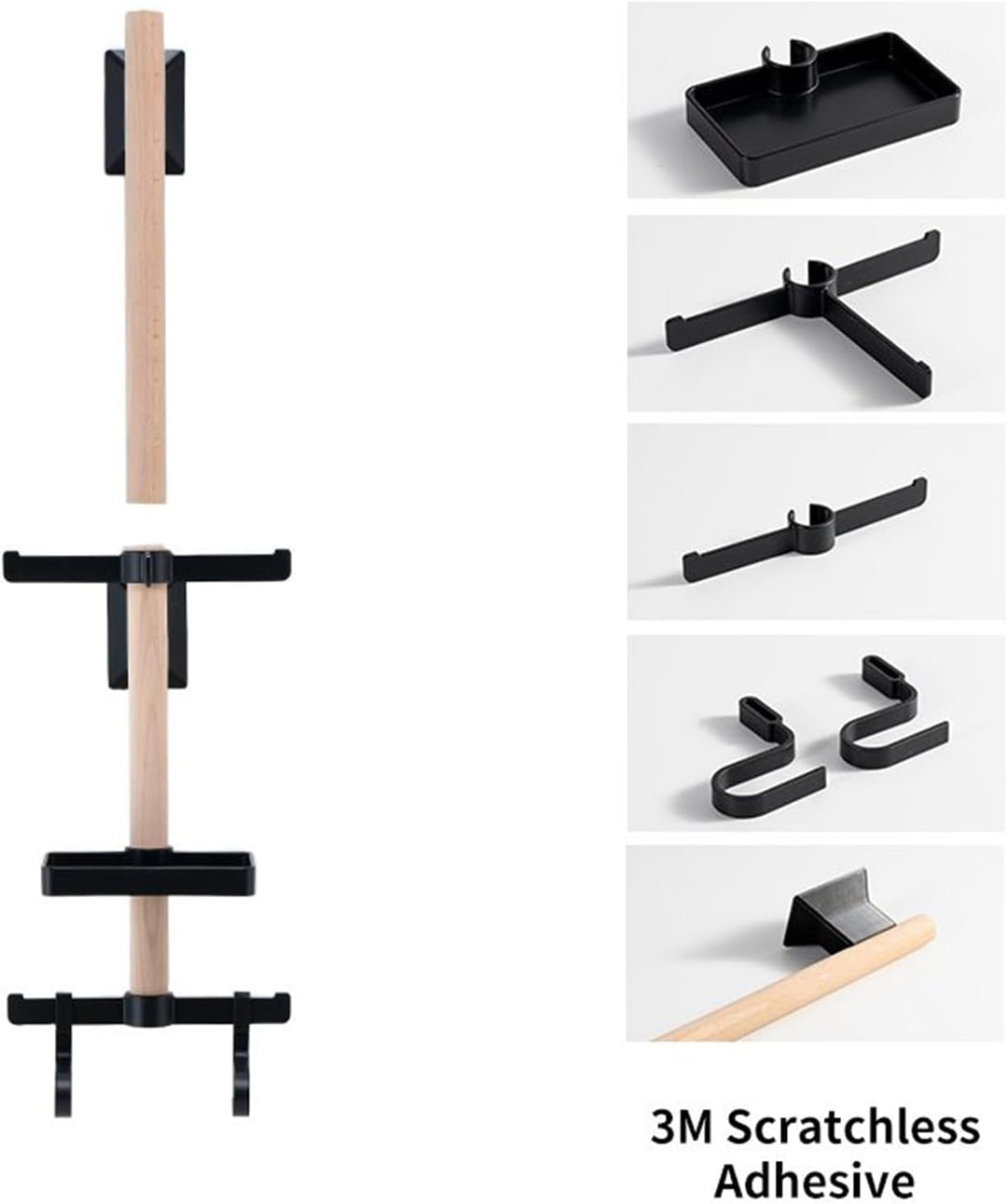 Fahrradhelm-Aufbewahrung, Wandmontage, für Brillen, Schuhe, Tacho, Zuhause, Innenbereich, Wohnzimmer