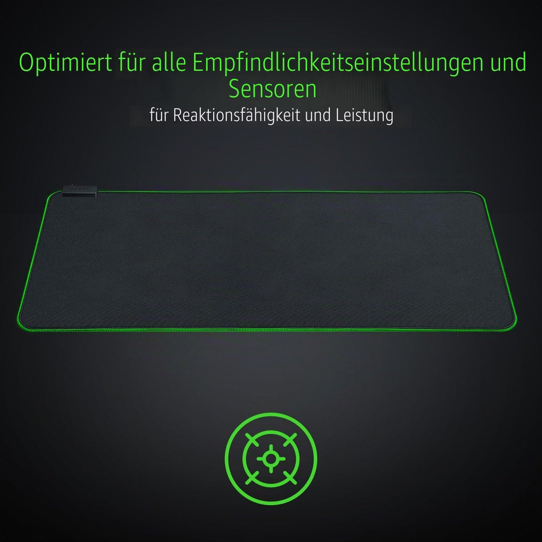Razer Goliathus Extended Chroma - Extra grosse weiche XXL Gaming Maus-Matte mit RGB Beleuchtung (Kab