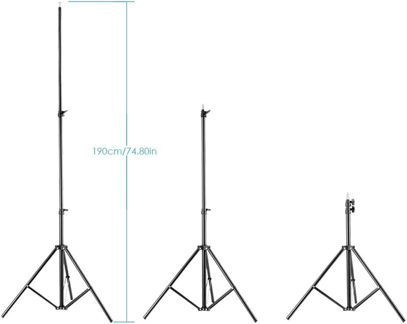 Neewer Fotostudio Beleuchtung Reflektor und Stativ Set: 110 Zentimeter 5 in 1 Mehrfach Scheiben Refl