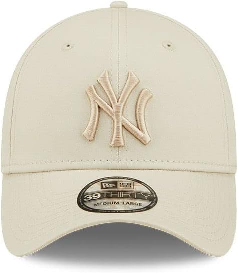 New Era New York Yankees MLB League Essential Tonal Stone 39Thirty Stretch Cap, Einheitsgrösse New Y